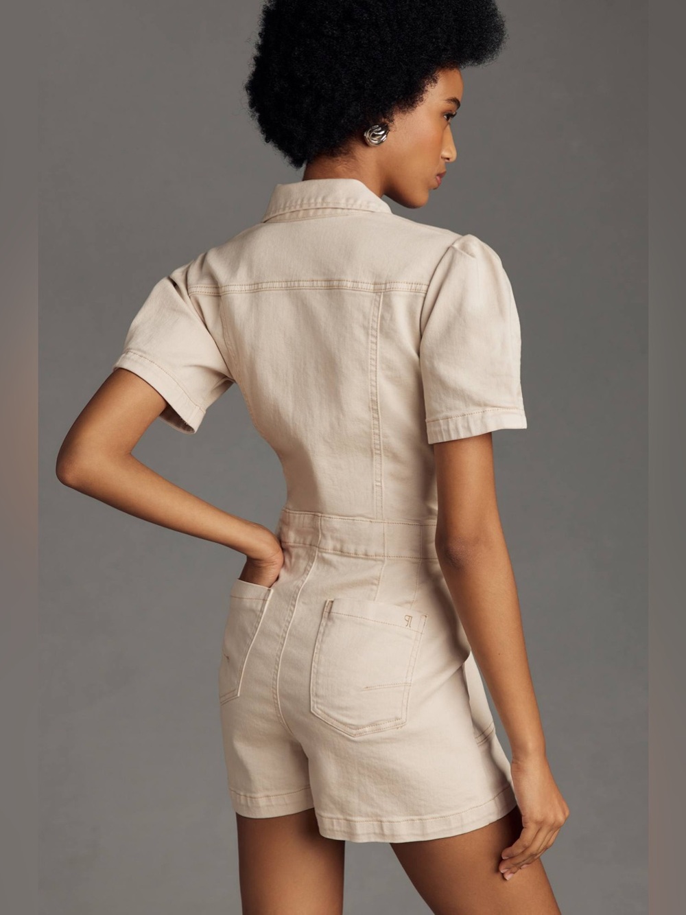 NWT Anthropologie Pilcro Kit Utility Romper Size 12 - Picture 2 of 16